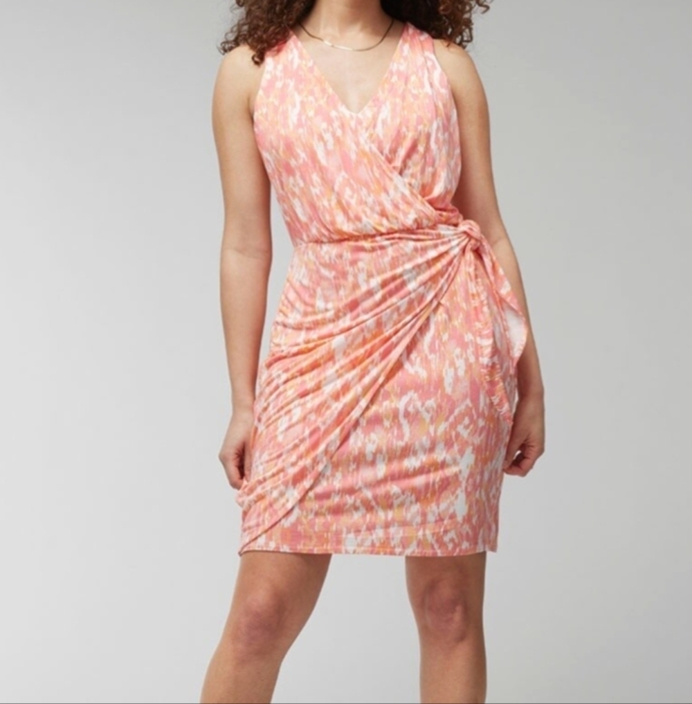 Soma Soft Jersey Surplice Wrap Bra Dress